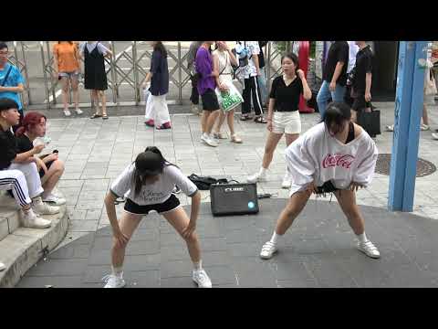 홍대 댄스팀 -    뱅뱅BANG BANG  -  kpop cover dance 홍대 걷고싶은거리 버스킹     .HNH TV.