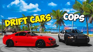 Drift Cars vs Cops! - Forza Horizon 5 (ft. Goosiest)