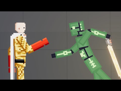 SAITAMA vs BIODROIDS FIGHTING - PEOPLE PLAYGORUOND 1.22.3