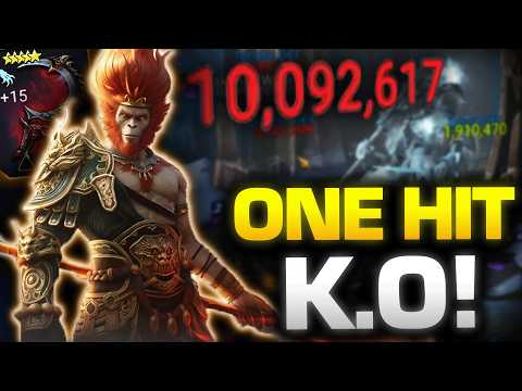 INSANE ONE SHOT TEAM! Ice Golem Hard 10 MELTED IN SECONDS! | Raid Shadow Legends Guide