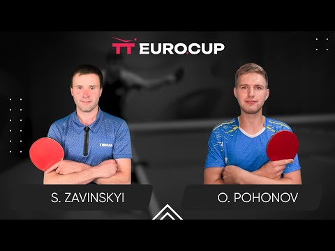18:50 Serhii Zavinskyi - Oleksandr Pohonov 01.05.2024 TT Euro.Cup Ukraine Professional. TABLE 4