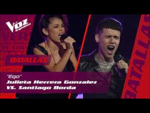 Santiago Borda y Julieta Herrera - EGO (Batallas La Voz Argentina 2021)