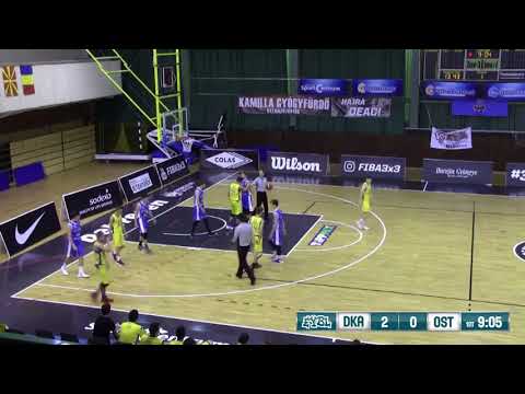 20170924 EYBL U16 Debreceni Kosarlabda Akademia DSI HUN vs BK NH Tigers Ostrava CZE 86-69