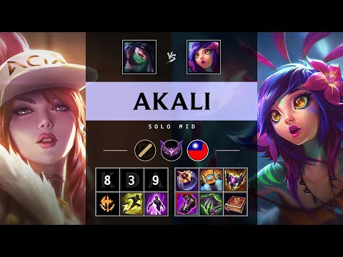 Akali Mid vs Neeko - TW Master Patch 25.08