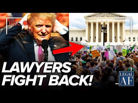 Trump STUNNED as Lawyers MARCH on the SUPREME COURT