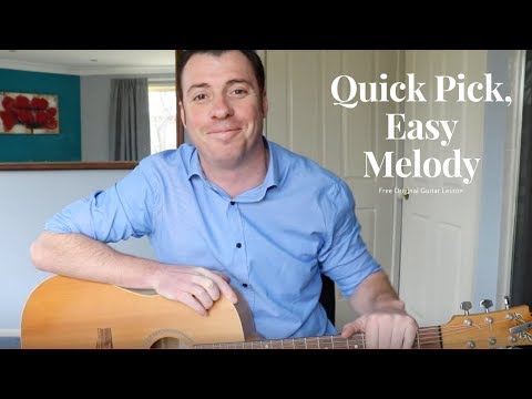 Original Guitar Riff Quick Pick , Easy Melody