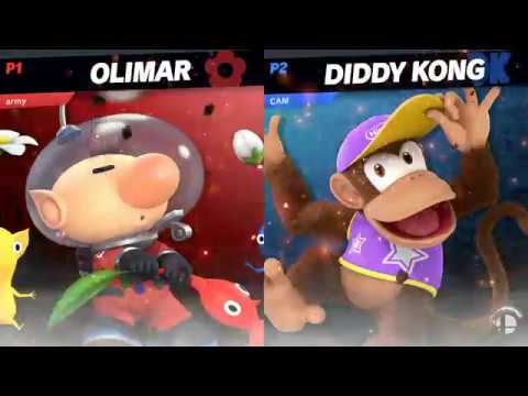 Strike League Qualifier 2 - Army (Olimar) vs LightningCam (Diddy) Winners Quarters - SSBU