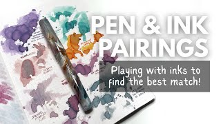 Finding the perfect ink for my Pastel PM // Pen & Ink Pair Exploration #fountainpenink #fountainpen