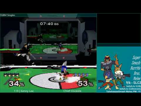 SLC2 - 9/6 - SSBM Singles - 119 | Kenny Lee (Marth) Vs. Chief Osceola (Falco) - WR2