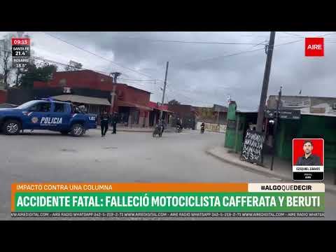 Accidente fatal en el noroeste de la ciudad de Santa Fe