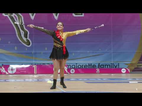 Majorettes ‘PLESNI KLUB A ZAGREB’  / solo 2 baton seniors,  Zadar 2023 Majorette World Championship