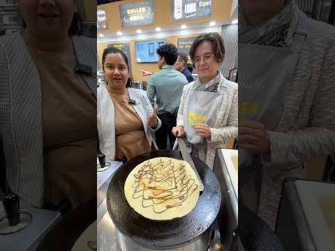 फ़्रांस से आई है अपनी डिश बनाने के लिए 🤩