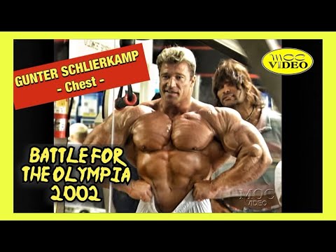 Gunter Schlierkamp - Chest - Battle For The Olympia 2002 DVD