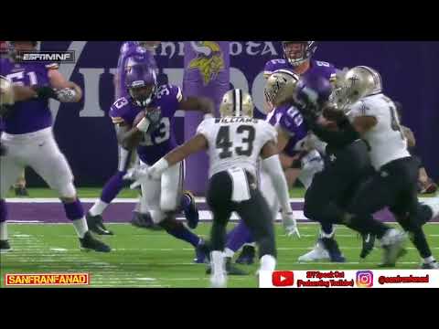 Dalvin Cook vs Saints (MNF Week 1) - 127 Yards (Breaks AP's Record)! | 2017-18 NFL Highlights HD