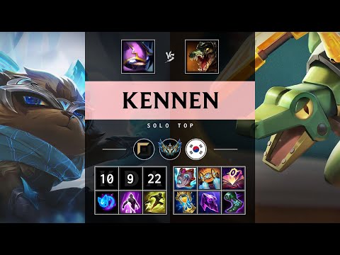 Kennen Top vs Renekton - KR Challenger Patch 25.21