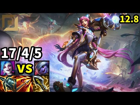 Jinx ADC vs Tristana - EUW Grandmaster | Patch 12.8