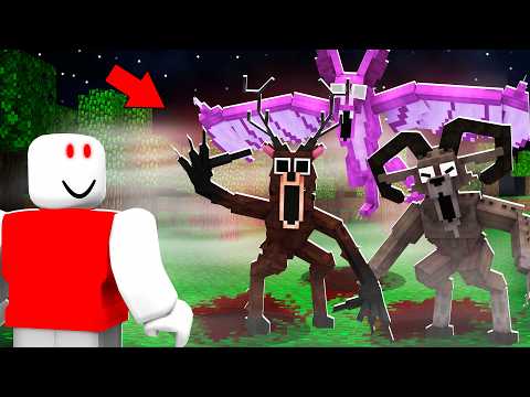 I Added 99 Nights in the Forest To MINECRAFT... (it was scary)