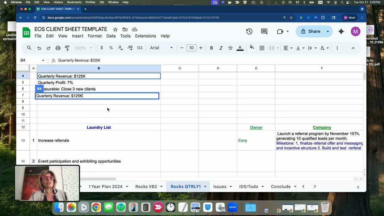Why Most Business Goals Fail-And How to Set EOS Rocks that Actually Work