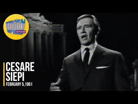 Cesare Siepi "Vurria" on The Ed Sullivan Show