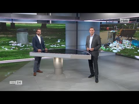 RBB Abendschau: Schrott in der Spree & Interview mit Christian Johann, Geschäftsführer wirBERLIN