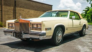 Video Thumbnail for 1984 Cadillac Eldorado Coupe