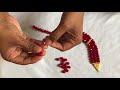 Multi strand bead necklace instructions