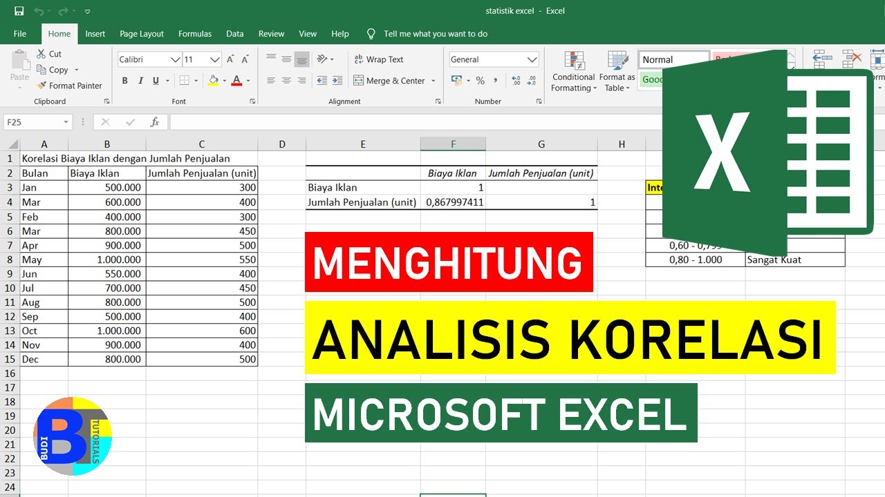 How to Calculate Correlation Analysis with Excel | Learn Excel Statistics