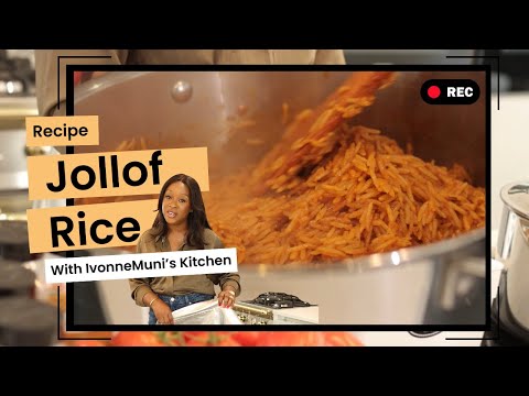 Nigerian Jollof Rice Recipe | Easy, Authentic & Delicious | IvonneMuni's Kitchen