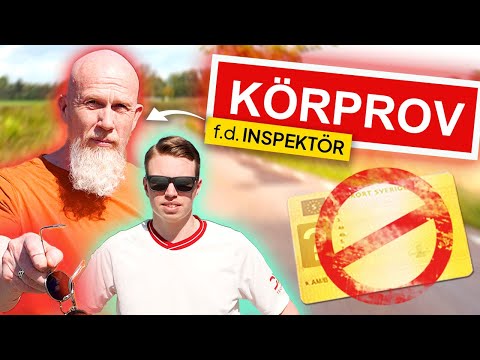 SVÅR Uppkörning: Inspektör Ingriper & Underkänt Körprov