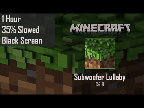 EPIC 1 HOUR SLOWED Subwoofer Lullaby in Minecraft!