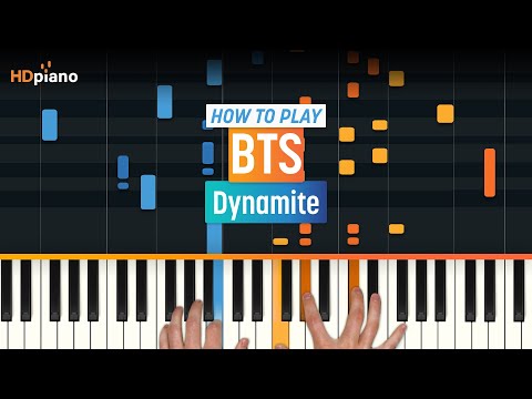 How to Play "Dynamite" by BTS | HDpiano (Part 1) Piano Tutorial