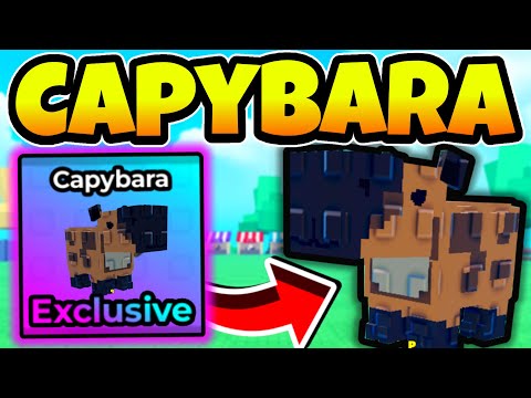 I Unlocked the Capybara In Raise Animals