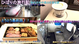 【鉄道旅ゆっくり実況】op12-11冬の里山を巡る旅　～第十一話最終回　のぞみグリーン車乗車記