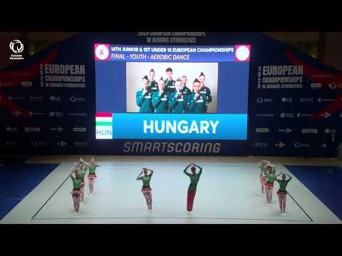 Hungary - 2025 Aerobics European Champions, U15 Aerobic Dance