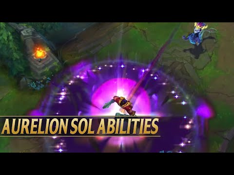AURELION SOL REWORK ALL NEW ABILITIES GAMEPLAY EXPLAINED - League of Legends