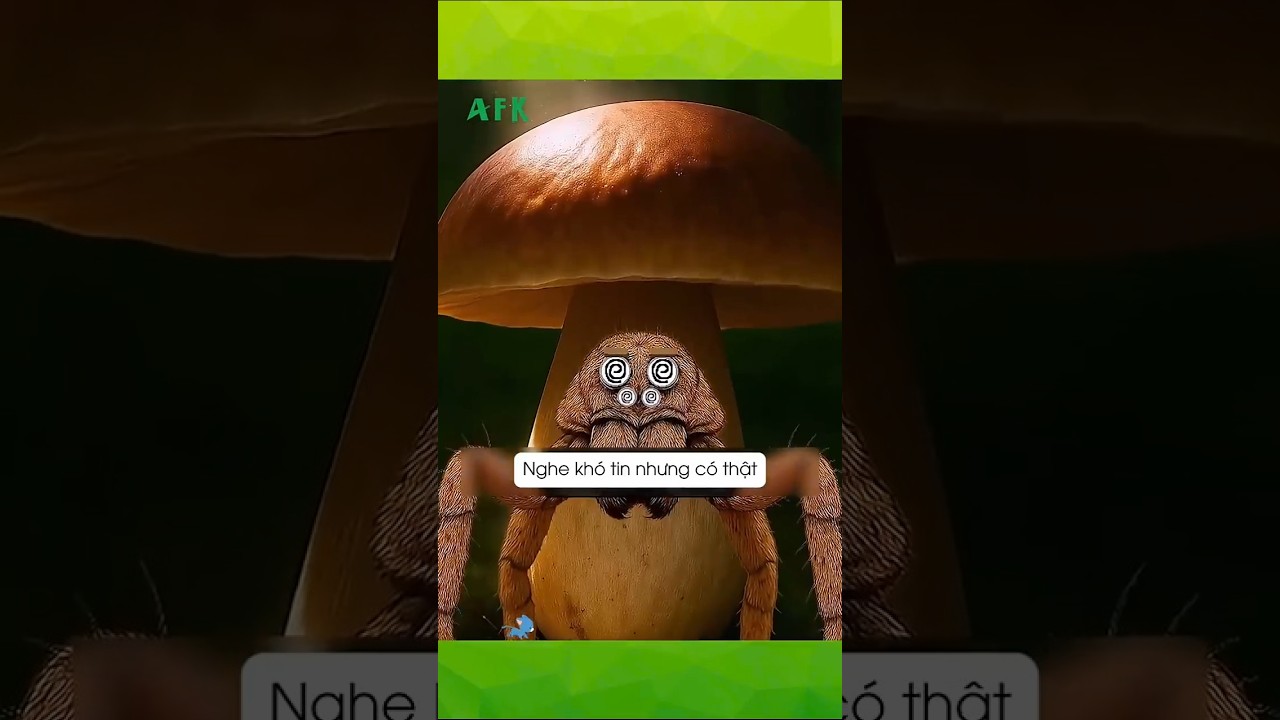 Nấm biến nhện thành xác sống