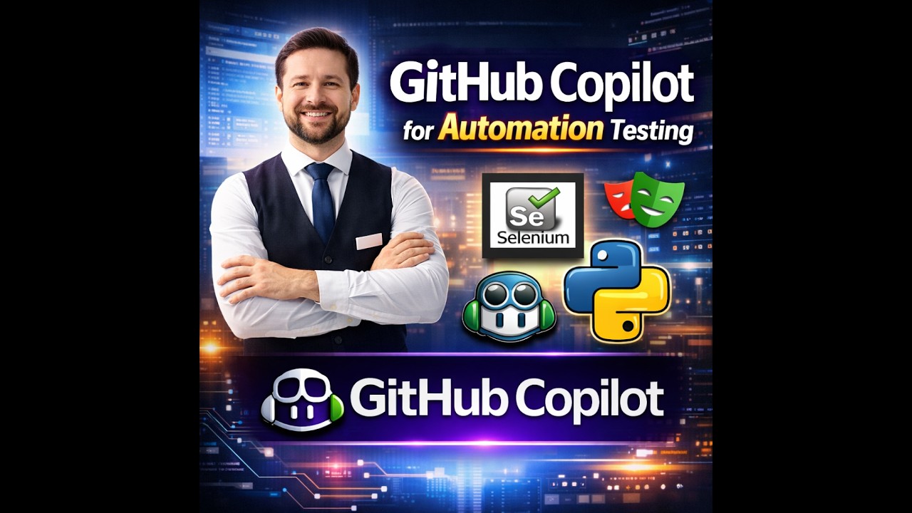 Using Github Copilot in Automation Testing 🚀 Work 10x Faster #copilot #automationtesting #selenium