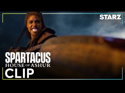 'Achillia Challenges Tarchon To A Battle' Ep. 9 Clip | Spartacus: House of Ashur | STARZ
