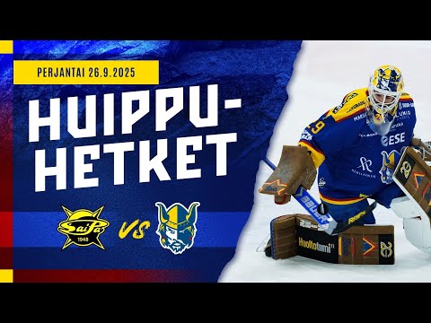 Huippuhetket: SaiPa–Jukurit 26.9.2025