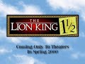The Lion King 11 2 2000 Teaser Promo VHS