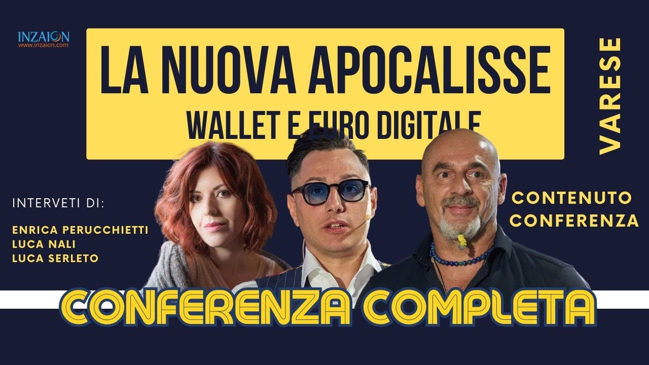 LA NUOVA APOCALISSE, Wallet e Euro Digitale. Luca Nali, Luca Serleto e Enrica Perucchietti