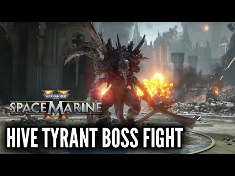 Space Marine 2 - Hive Tyrant Boss Fight
