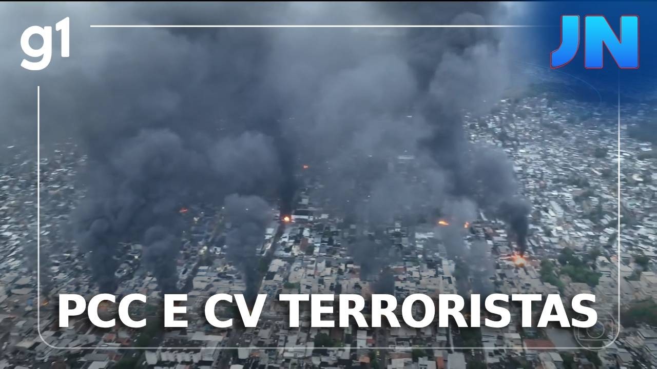 JN: EUA decidem classificar PCC e Comando Vermelho como organizações terroristas