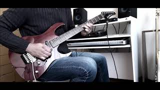 Video thumbnail for Washburn wr120 custom + pod hd500x demo by Favari Guitars