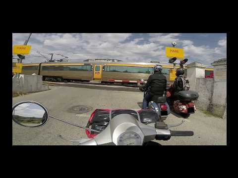 A ver passar os comboios...