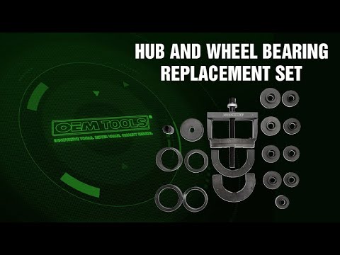 OEMTOOLS 37342 Hub and Wheel Bearing Replacement Set