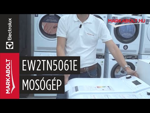 Electrolux EW2TN5061E felültöltős mosógép – Márkabolt.hu