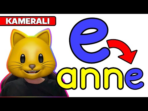 1.SINIF (1.GRUP) E Sesi Hece ve Kelime Okuma Çalışması - Konuşan Kedi Okuma Yazma Öğretimi 2024