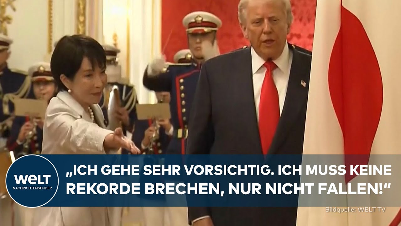 TATTER-TRUMP: Spott über wackeligen Weltenlenker ‒ Beim US-Präsidenten mehren sich die Aussetzer