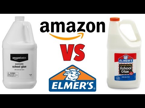 ELMER'S GLUE VS. AMAZON GLUE - WHICH IS BETTER FOR SLIME?